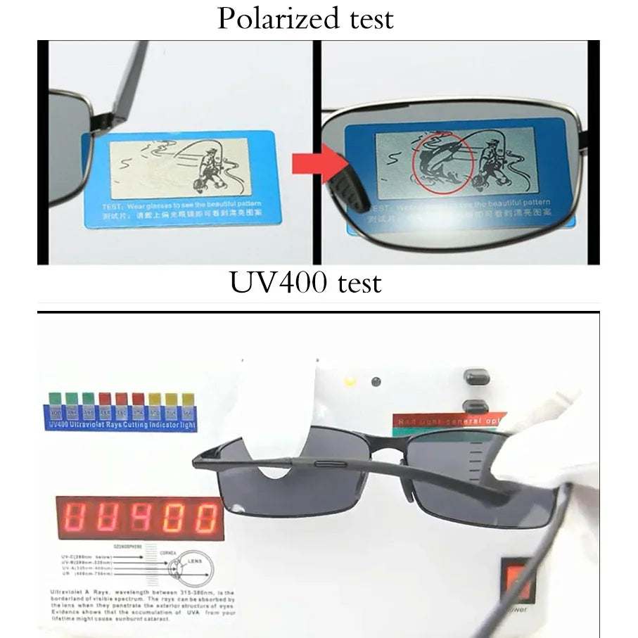 Polarized Sunglasses Men/Women,Fashion Design Metal Frame Sun Glasses UV400 Male Sunglasses Wholesale