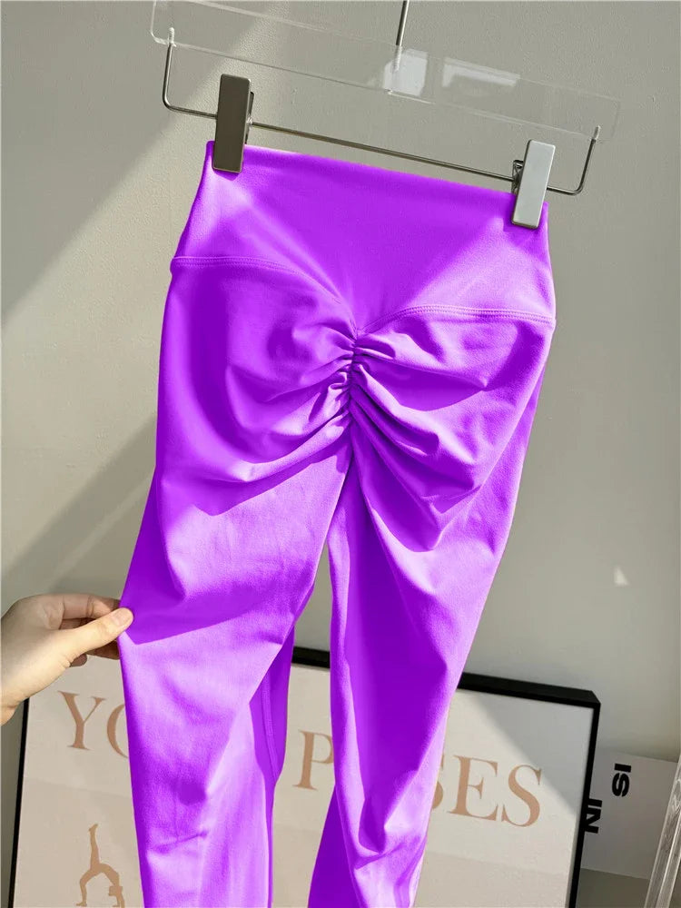 Yoga Leggings Women Fitness Leggings Running Cycling Pants Breathable Sports Leggings High Waist Summer Workout Gym Clothing
