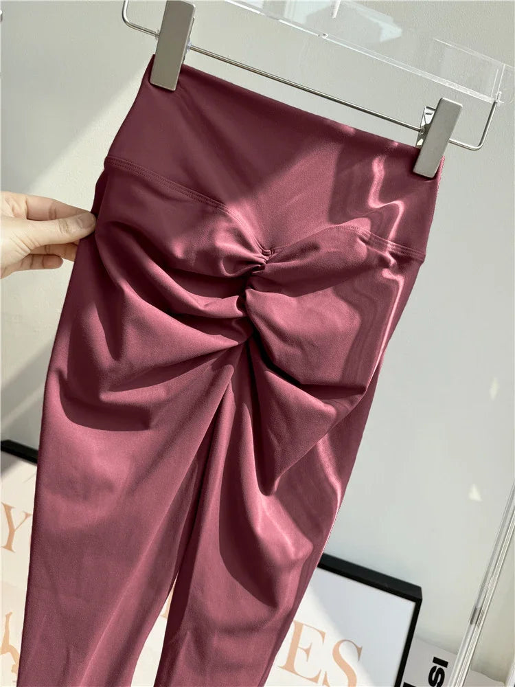 Yoga Leggings Women Fitness Leggings Running Cycling Pants Breathable Sports Leggings High Waist Summer Workout Gym Clothing
