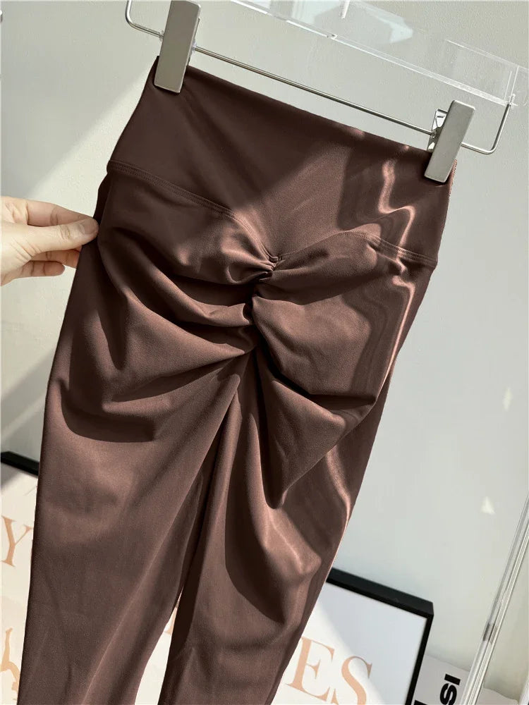 Yoga Leggings Women Fitness Leggings Running Cycling Pants Breathable Sports Leggings High Waist Summer Workout Gym Clothing