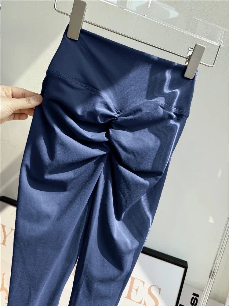 Yoga Leggings Women Fitness Leggings Running Cycling Pants Breathable Sports Leggings High Waist Summer Workout Gym Clothing